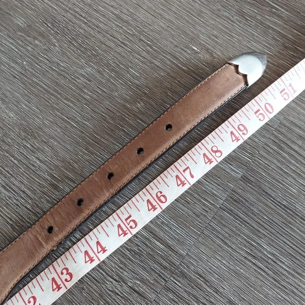 Vintage 1996 Nocona Brown Belt NO BUCKLE Size 46